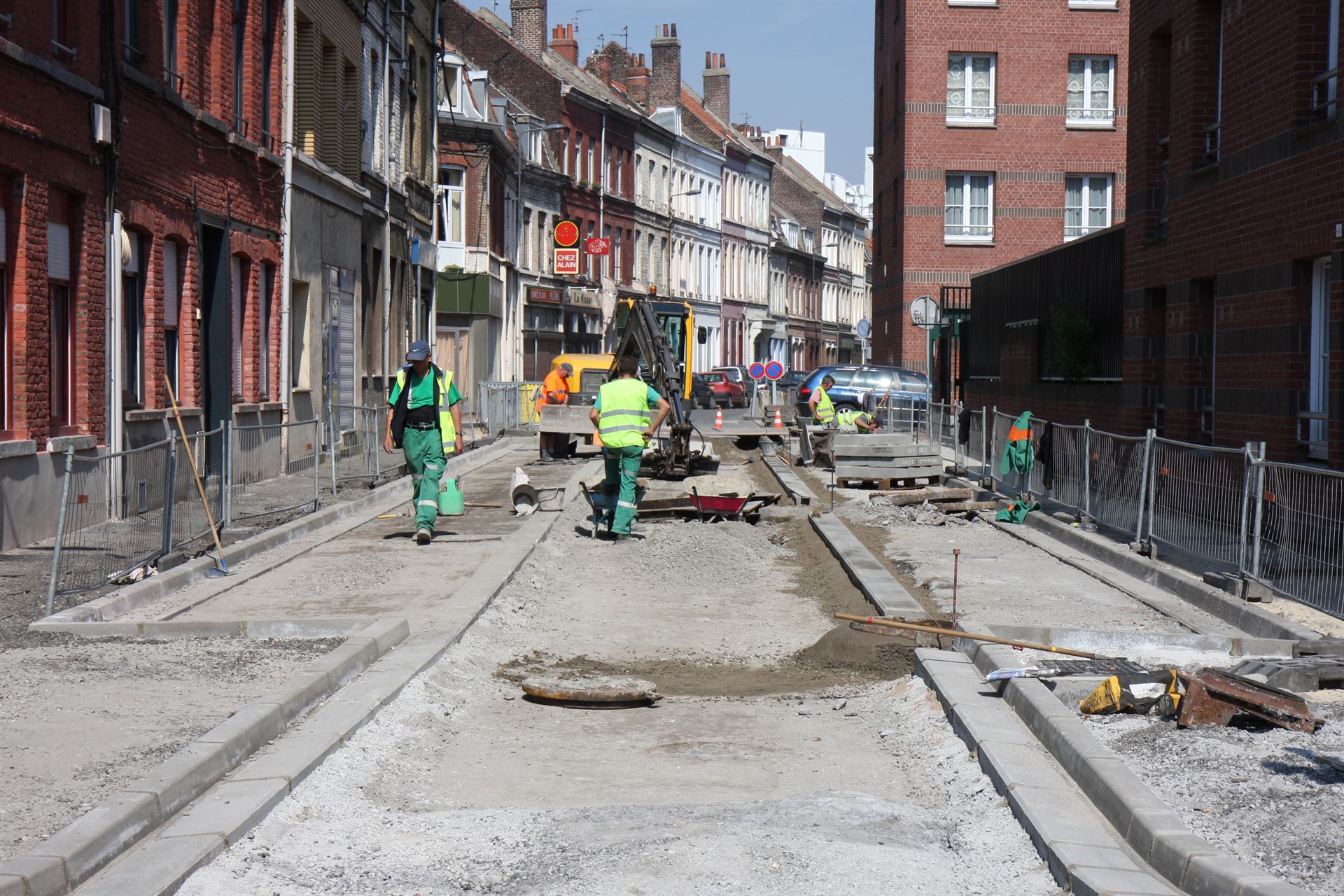 Travaux de Voiries et de Réseaux Divers (VRD) à Verdun